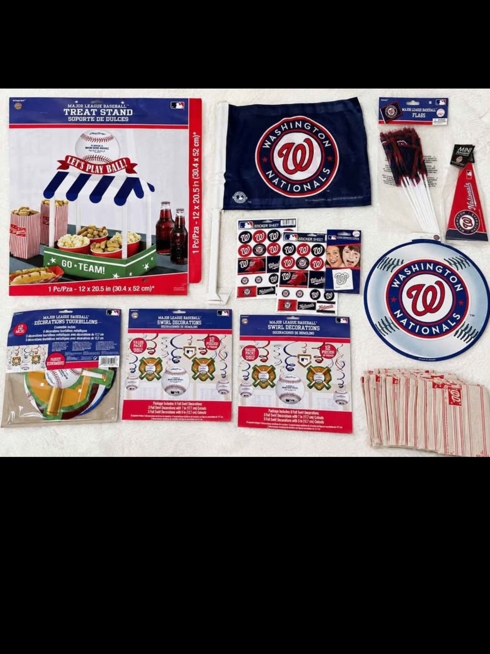 Red & Navy Party Supplies Kit - Home Party Supplies